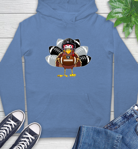 Oakland Raiders Turkey Thanksgiving Day Hoodie 11