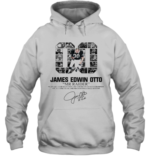 00 James Edwin Otto Mr Raider Signature Hoodie