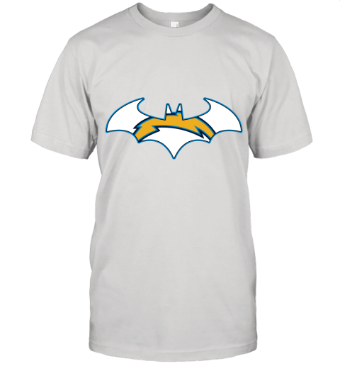 We Are The Los Angeles Chargers Batman NFL Mashup Unisex Jersey Tee