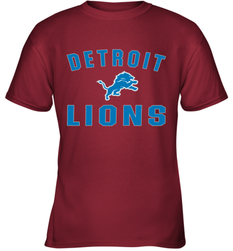Detroit Lions NFL Line by Fanatics Branded Blue Vintage Victory Youth T-Shirt