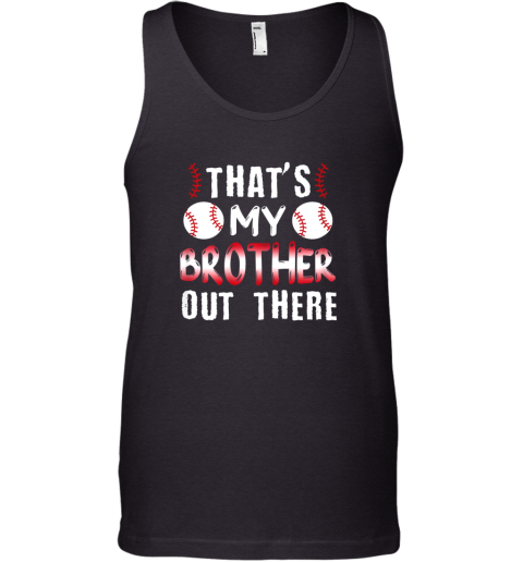Baseball Sister Shirt Cute Baseball Gift For Sisters Tank Top