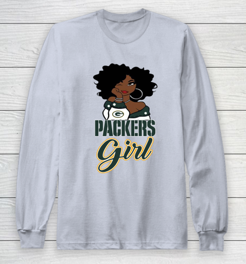 Green Bay Packers Girl NFL Long Sleeve T-Shirt 6