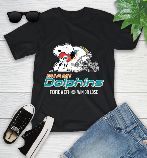 NFL The Peanuts Movie Snoopy Forever Win Or Lose Football Miami Dolphins 104