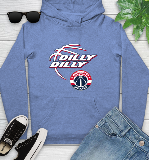 NBA Washington Wizards Dilly Dilly Basketball Sports Youth Hoodie 12