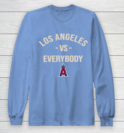 Los Angeles Angels Vs Everybody Long Sleeve T-Shirt 8