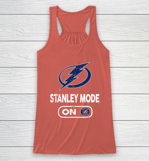 Tampa Bay Lightning Stanley Mode On Racerback Tank 3