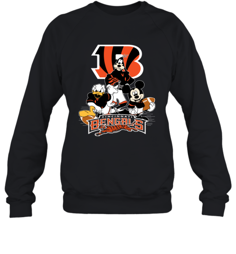 Mickey Mouse Cincinnati Bengals American Football Nfl Sports Shirt