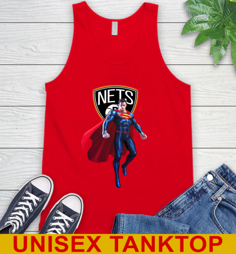 NBA Awesome Superman Basketball Sports Brooklyn Nets 75