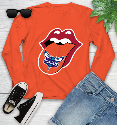 Charlotte Hornets NBA Basketball Lips I Root For My Team Adoring Fan 128