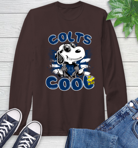NFL Football Indianapolis Colts Cool Snoopy Shirt Long Sleeve T-Shirt 8