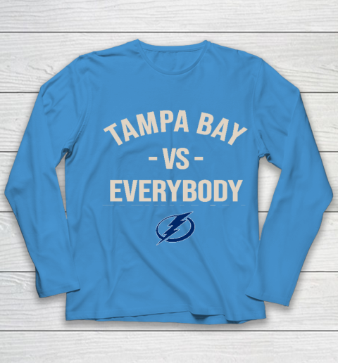 Tampa Bay Lightning Vs Everybody Youth Long Sleeve 5