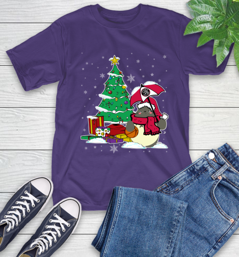 Toronto Raptors NBA Basketball Cute Tonari No Totoro Christmas Sports T-Shirt 5