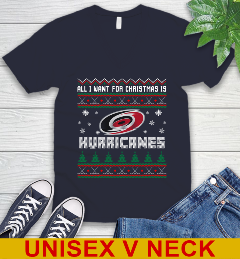 Carolina Hurricanes NHL Hockey All I Want For Christmas Is My Team Sports 48