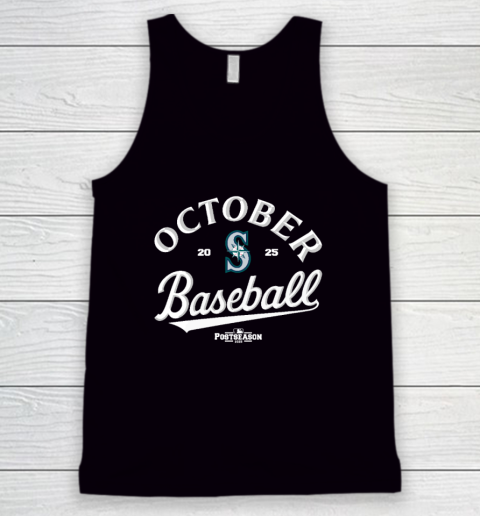 Seattle Mariners October Baseball 2025 Tank Top