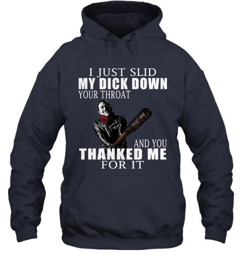 egns i just slid my dick down your throat the walking dead shirts hoodie 23 front navy