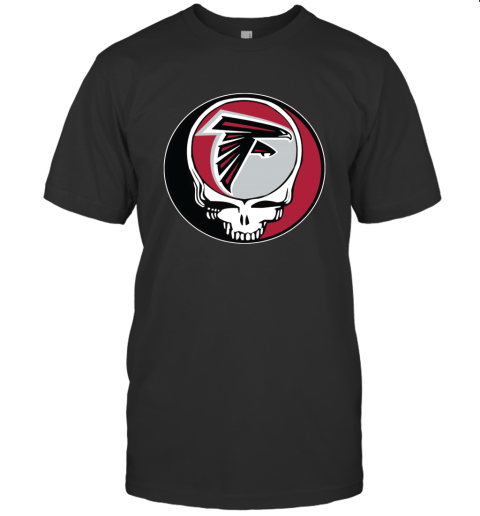 Atlanta Falcons Grateful Dead Steal Your Face Football Nfl Shirts Men Cotton T-Shirt