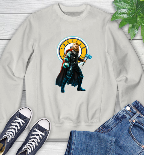 NBA Thor Avengers Endgame Basketball Indiana Pacers Sweatshirt 12