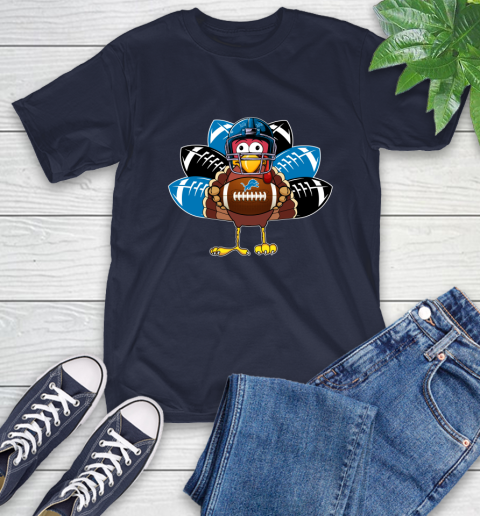 Detroit Lions Turkey Thanksgiving Day T-Shirt 4