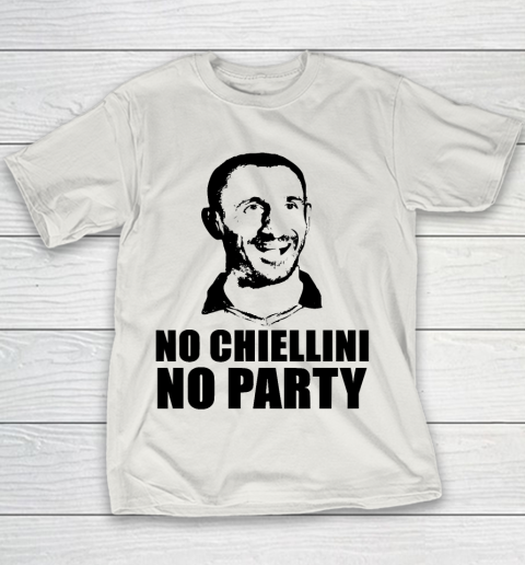 No Chiellini, No Party Italia Champion Euro Player Youth T-Shirt 8