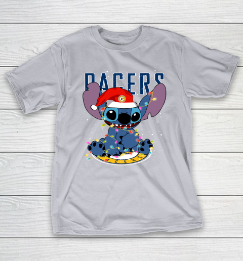Indiana Pacers NBA noel stitch Basketball Christmas T-Shirt 4