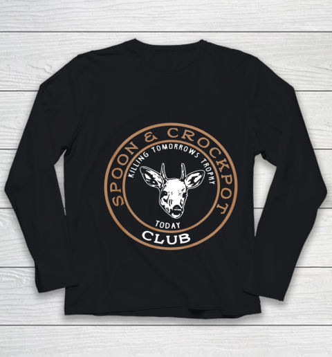 Spoon And Crock Pot Killing Tomorrow s Trophy Youth Long Sleeve