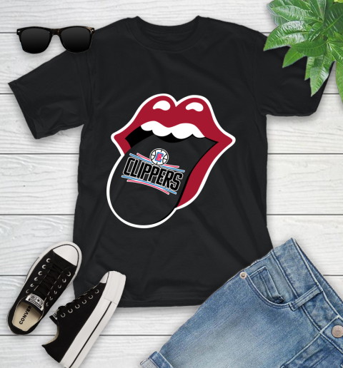 LA Clippers NBA Basketball Lips I Root For My Team Adoring Fan 104