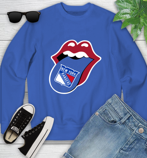 New York Rangers NHL Hockey Lips I Root For My Team Adoring Fan 122