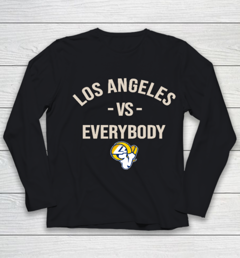 Los Angeles Rams Vs Everybody Youth Long Sleeve