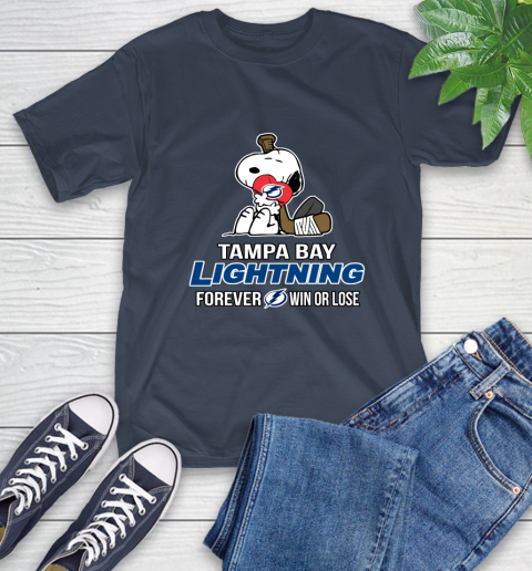 NHL The Peanuts Movie Snoopy Forever Win Or Lose Hockey Tampa Bay Lightning 4