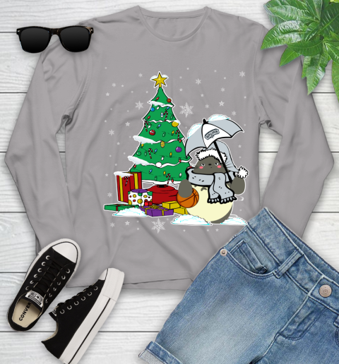 San Antonio Spurs NBA Basketball Cute Tonari No Totoro Christmas Sports Youth Long Sleeve 5