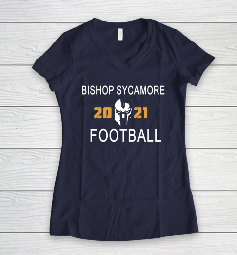 Bishop Sycamore Football 2021 Women's V-Neck T-Shirt 5