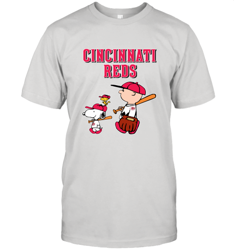 Cincinnati Reds Let's Play Baseball Together Snoopy MLB Shirt