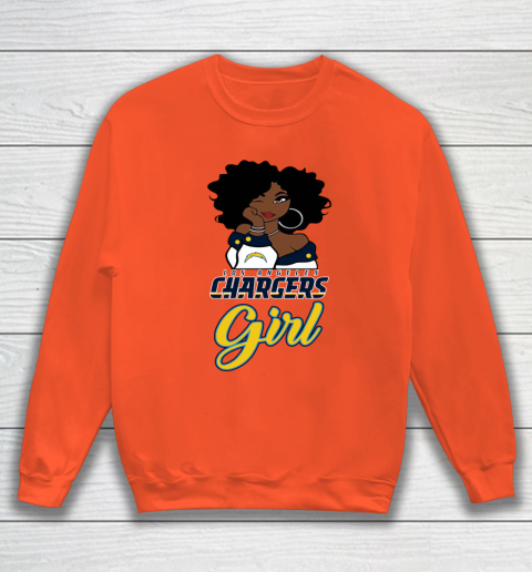 Los Angeles Chargers Girl NFL Sweatshirt 4