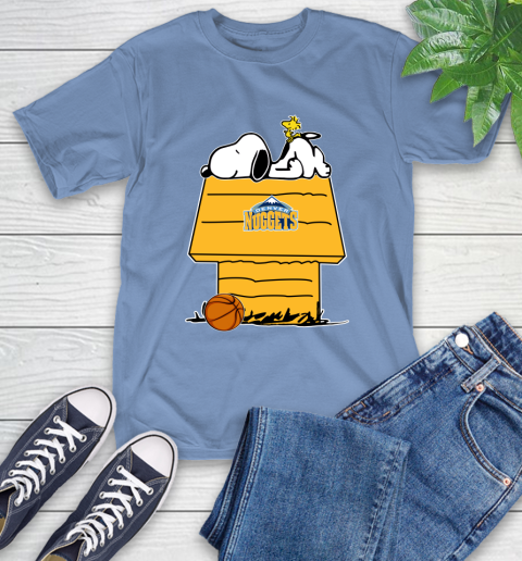 Denver Nuggets NBA Basketball Snoopy Woodstock The Peanuts Movie T-Shirt 11