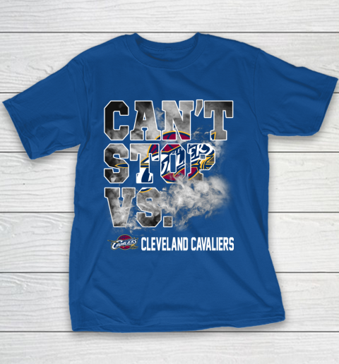 NBA Cleveland Cavaliers Basketball Can't Stop Vs Youth T-Shirt 6
