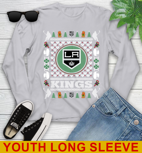 Los Angeles Kings Merry Christmas NHL Hockey Loyal Fan Youth Long Sleeve 5