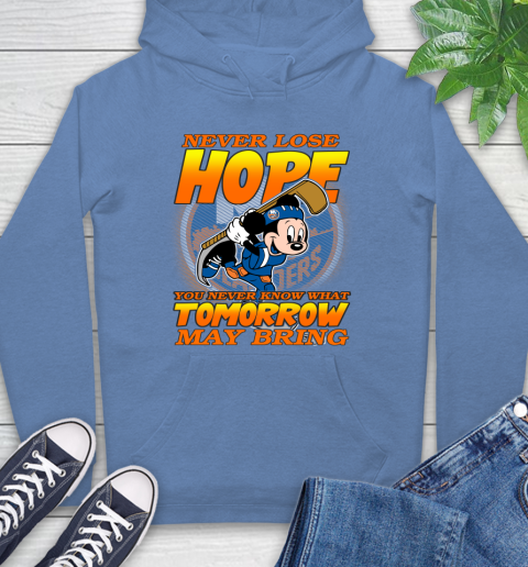 New York Islanders NHL Hockey ootball Mickey Disney Never Lose Hope Hoodie 11
