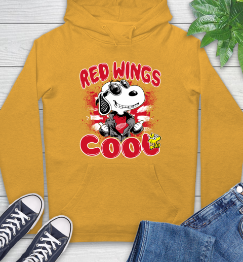 NHL Hockey Detroit Red Wings Cool Snoopy Shirt Hoodie 3 NHL Hockey Detroit Red Wings Cool Snoopy Shirt Hoodie - Image 3