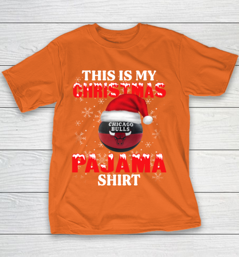Chicago Bulls This Is My Christmas Pajama Shirt NBA Youth T-Shirt 4