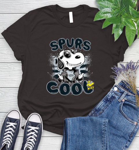 NBA Basketball San Antonio Spurs Cool Snoopy Shirt Women's T-Shirt 9