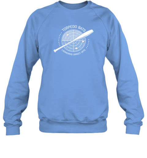 Torpedo Bats Premium Sweatshirt i6lu torpedo bats premium sweatshirt 35 front carolina blue