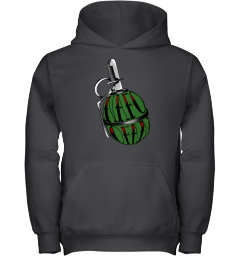 Nafo Store Nafo Grenade Youth Hoodie