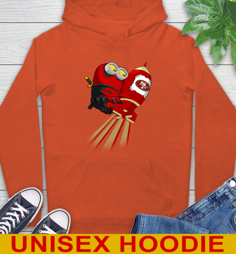 NFL Football San Francisco 49ers Deadpool Minion Marvel Shirt Hoodie 4