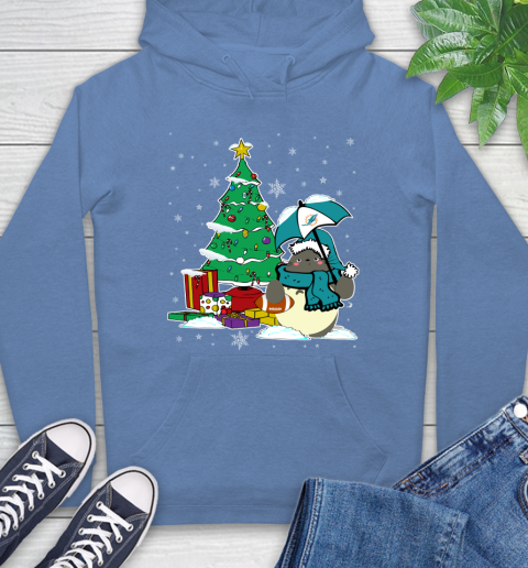 Miami Dolphins NFL Football Cute Tonari No Totoro Christmas Sports Hoodie 11