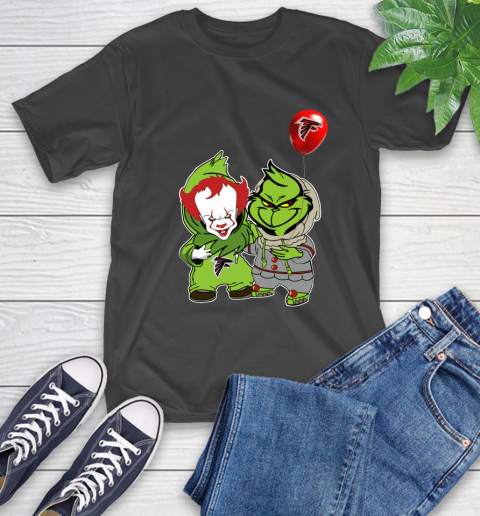 Atlanta Falcons Baby Pennywise Grinch Christmas Nfl Football T