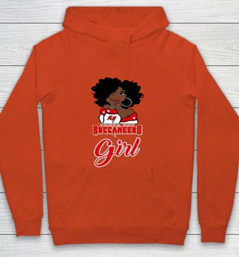 Tampa Bay Buccaneers Girl NFL Youth Hoodie 4