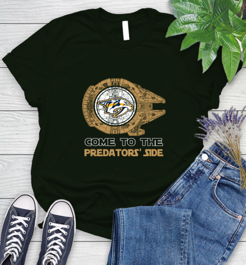 NHL Come To The Nashville Predators Wars Hockey Sports Women's T-Shirt 6