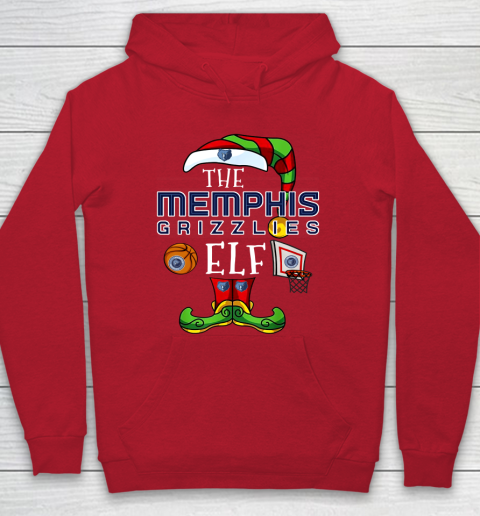Memphis Grizzlies Christmas ELF Funny NBA Hoodie 7