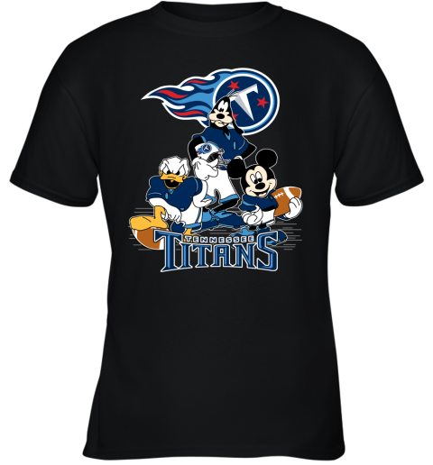 NFL Tennessee Titans Mickey Mouse Donald Duck Goofy Football T Shirt qVQzryuVNLP youth t shirt 26 95 151514 front black