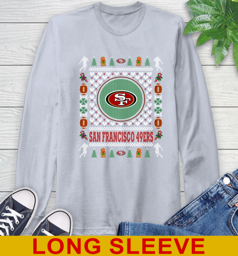 San Francisco 49ers Merry Christmas NFL Football Loyal Fan Long Sleeve T-Shirt 6